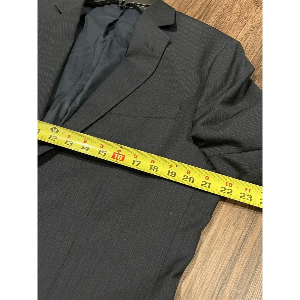 Banana Republic Wool Mens Blazer Size 42L Color Navy